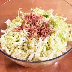白菜をモリモリ食べるサラダ-レシピのメイン写真