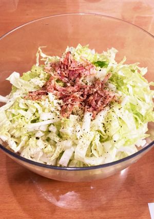 白菜をモリモリ食べるサラダ-レシピのメイン写真
