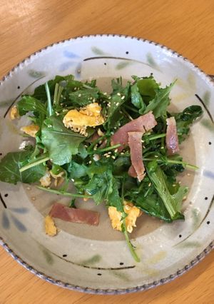 クレソンのホットサラダ-レシピのメイン写真