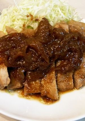 (下味冷凍)豚ロース厚切り生姜焼き-レシピのメイン写真