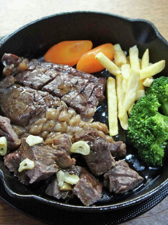 スーパーの安い大きな肉はオーブンで焼こう-レシピのメイン写真
