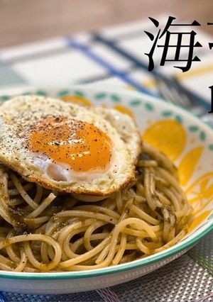 ズボラで絶品！【海苔パスタ】-レシピのメイン写真