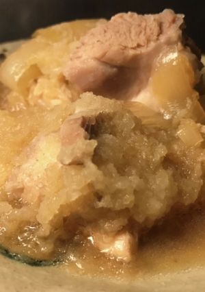 鶏肉のみぞれ煮-レシピのメイン写真
