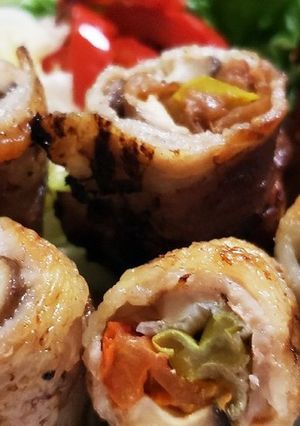 お年寄り絶賛シリーズ☆豚肉・梅野菜巻き☆-レシピのメイン写真