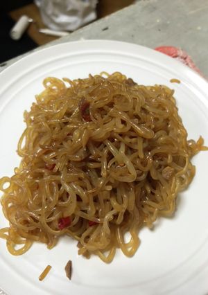 照り焼きの残りタレでピリ辛白滝-レシピのメイン写真