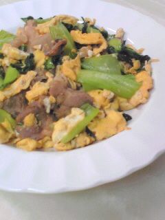 豚肉とチンゲン菜の炒め物-レシピのメイン写真