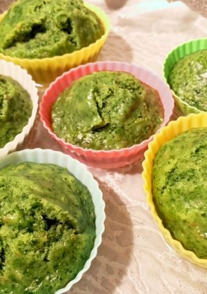 ほうれん草とバナナの蒸しパン-レシピのメイン写真