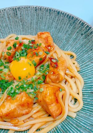 てりたまうどん-レシピのメイン写真