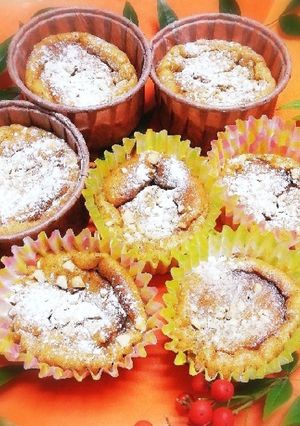 【混ぜるだけ】甘熟柿でカップケーキ-レシピのメイン写真