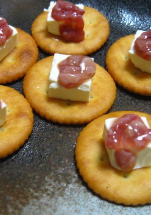 おつまみ！酒盗のクリームチーズ-レシピのメイン写真
