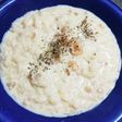 乾燥してしまったごはんエビ豆乳リゾット