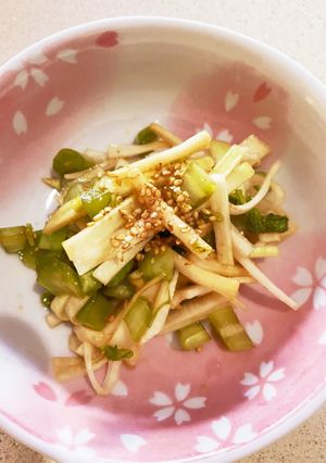 大根の皮と葉っぱの浅漬け-レシピのメイン写真