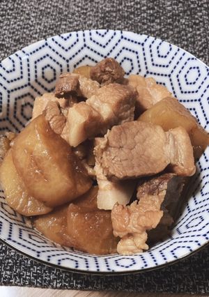 分量簡単♪市販すき焼きのタレで豚バラ大根-レシピのメイン写真