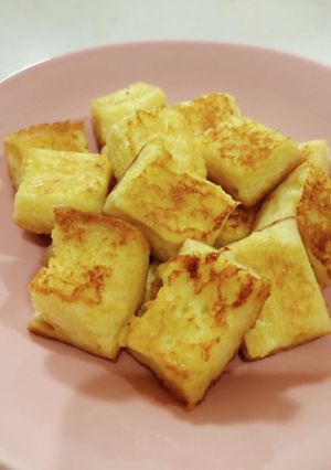 離乳食後期♡コロコロフレンチトースト-レシピのメイン写真