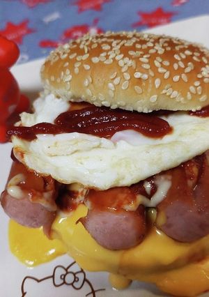 僕のフランクからこぼれたんだバーガー-レシピのメイン写真