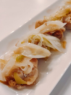 鶏肉のねぎ蒸し QC-レシピのメイン写真