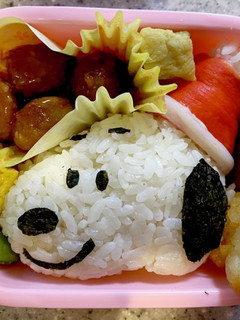 スヌーピーのサンタさん弁当☆クリスマス-レシピのメイン写真