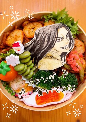 焼きそば　場地圭介　オブアート キャラ-レシピのメイン写真