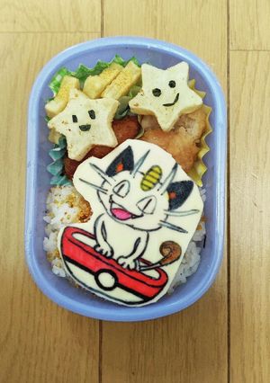 お弁当 ポケモンキャラ オブアート②③-レシピのメイン写真