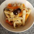 干しタケノコと切干大根の煮物