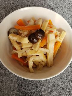 干しタケノコと切干大根の煮物-レシピのメイン写真