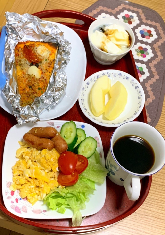 朝食の献立④〜(o˘◡˘o)♡-レシピのメイン写真