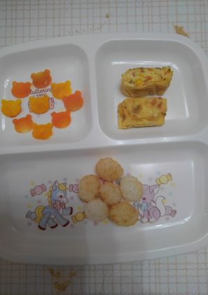 一歳の子が自分で食べやすい朝ごはん-レシピのメイン写真