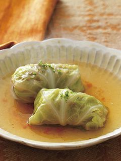 野菜のスープでいただく【ロールキャベツ】-レシピのメイン写真