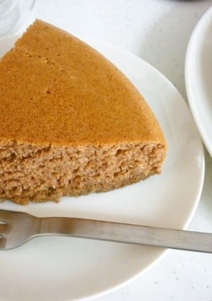 簡単炊飯器でココアスポンジケーキ-レシピのメイン写真