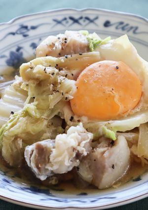 レンジで簡単！豚バラと白菜の煮物-レシピのメイン写真