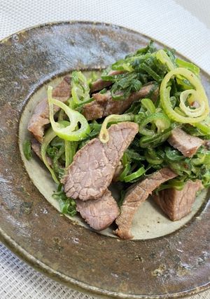 牛肉のネギ塩レモン和え-レシピのメイン写真