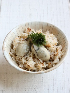 大葉風味の牡蠣ごはん-レシピのメイン写真