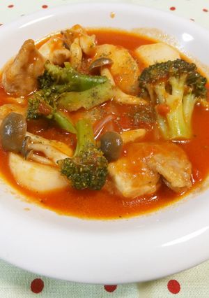 鶏肉のトマト煮-レシピのメイン写真