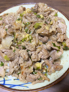 にんにくたっぷり!ねぎ塩豚丼-レシピのメイン写真