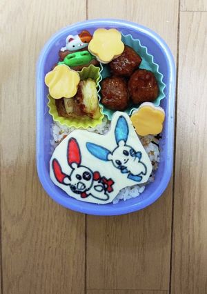 お弁当 ポケモンキャラ オブアート②④-レシピのメイン写真