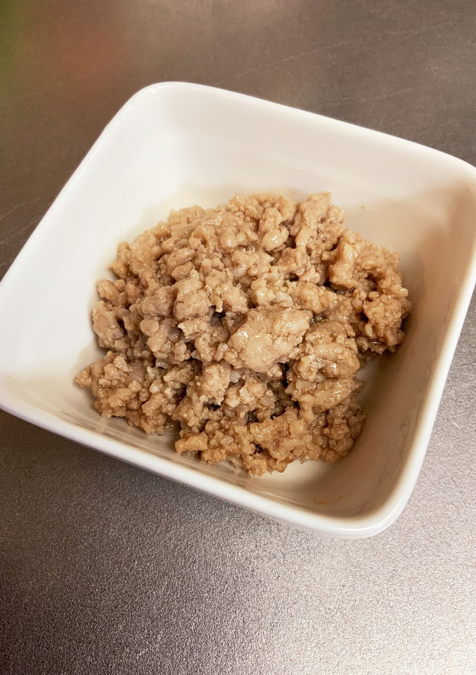 簡単！挽き肉そぼろ煮-レシピのメイン写真