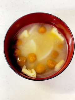 大根 なめこ 油あげの味噌汁^^-レシピのメイン写真