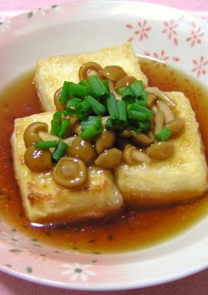 ◆揚げだし風◆なめこ豆腐-レシピのメイン写真