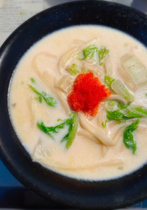 あったかミルク明太うどん❁⃘*.゚-レシピのメイン写真