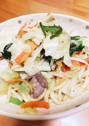 野菜のせうどん-レシピのメイン写真