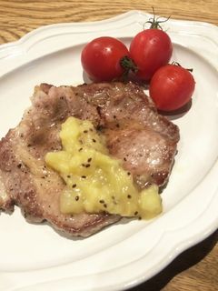 ポークソテー☆キウイソースがけ-レシピのメイン写真