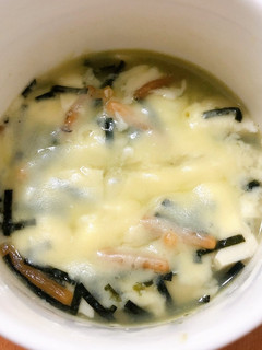 マグカップで豆腐茶漬け-レシピのメイン写真