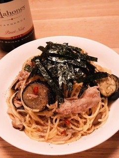 ワインに合う♪豚肉とナスの和風パスタ-レシピのメイン写真