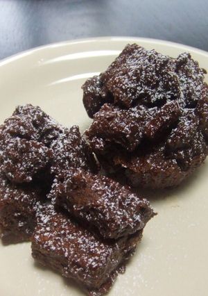 ♪食パンでベイクドチョコ♪-レシピのメイン写真