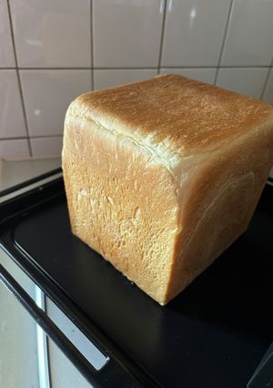 ふわふわ1斤食パン　HB使用-レシピのメイン写真