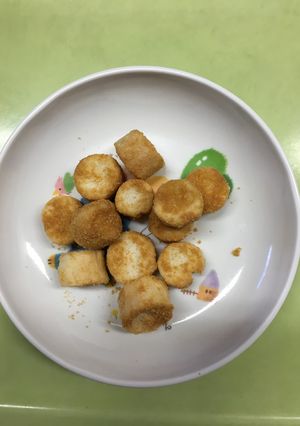 【保育園給食】ふのきな粉ラスク-レシピのメイン写真