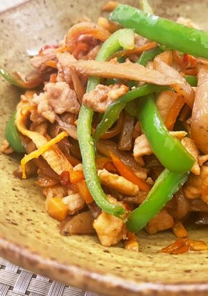 6目きんぴらごぼう♡冷蔵庫の残り物で-レシピのメイン写真