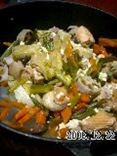野菜たっぷり!鮭の蒸し焼き鍋-レシピのメイン写真
