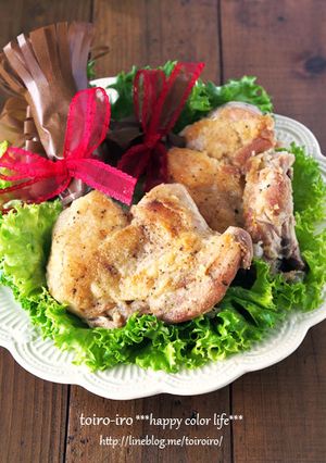 圧力鍋deヘルシー柔らかローストチキン♪-レシピのメイン写真