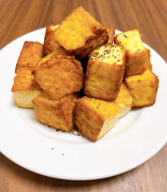厚揚げのカレー粉炒め-レシピのメイン写真